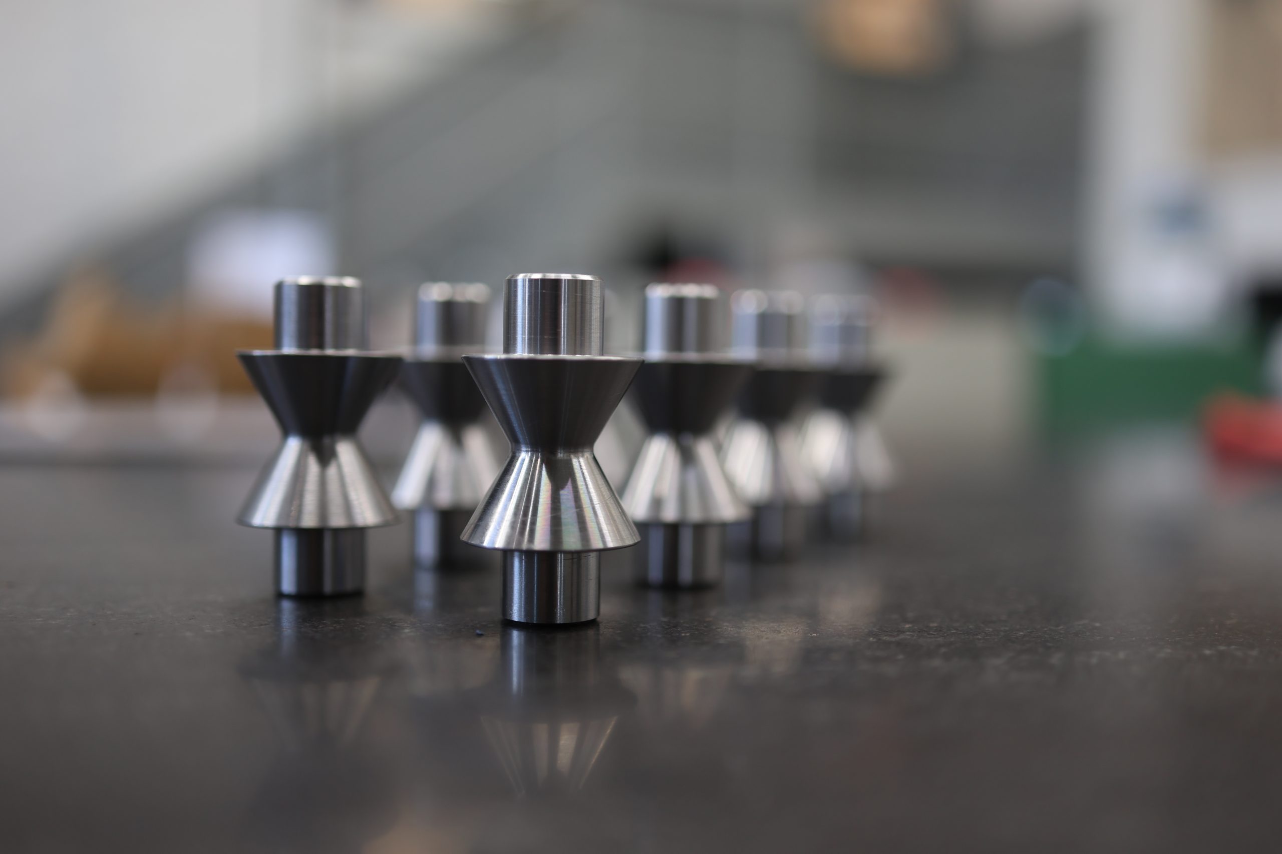 precision machined turned metal components tight tolerance machining
